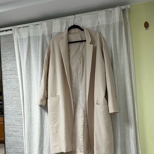 Crème pea coat